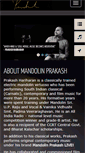 Mobile Screenshot of mandolinprakash.com